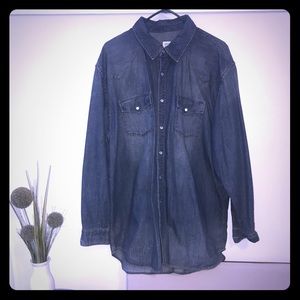 Men’s Old navy jean button down